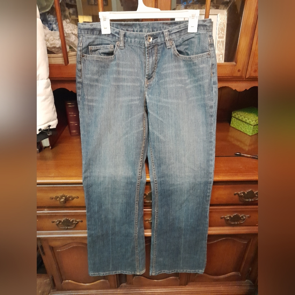 X2 Denim Laboratory Flare Leg Blue Jeans